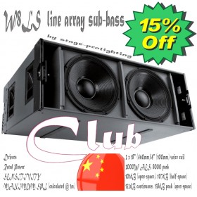 W8LS Line-array sub-bass 2 x18"